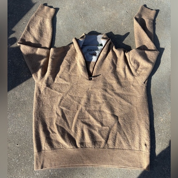 Orvis Quarter Zip — Size XL - Picture 1 of 3